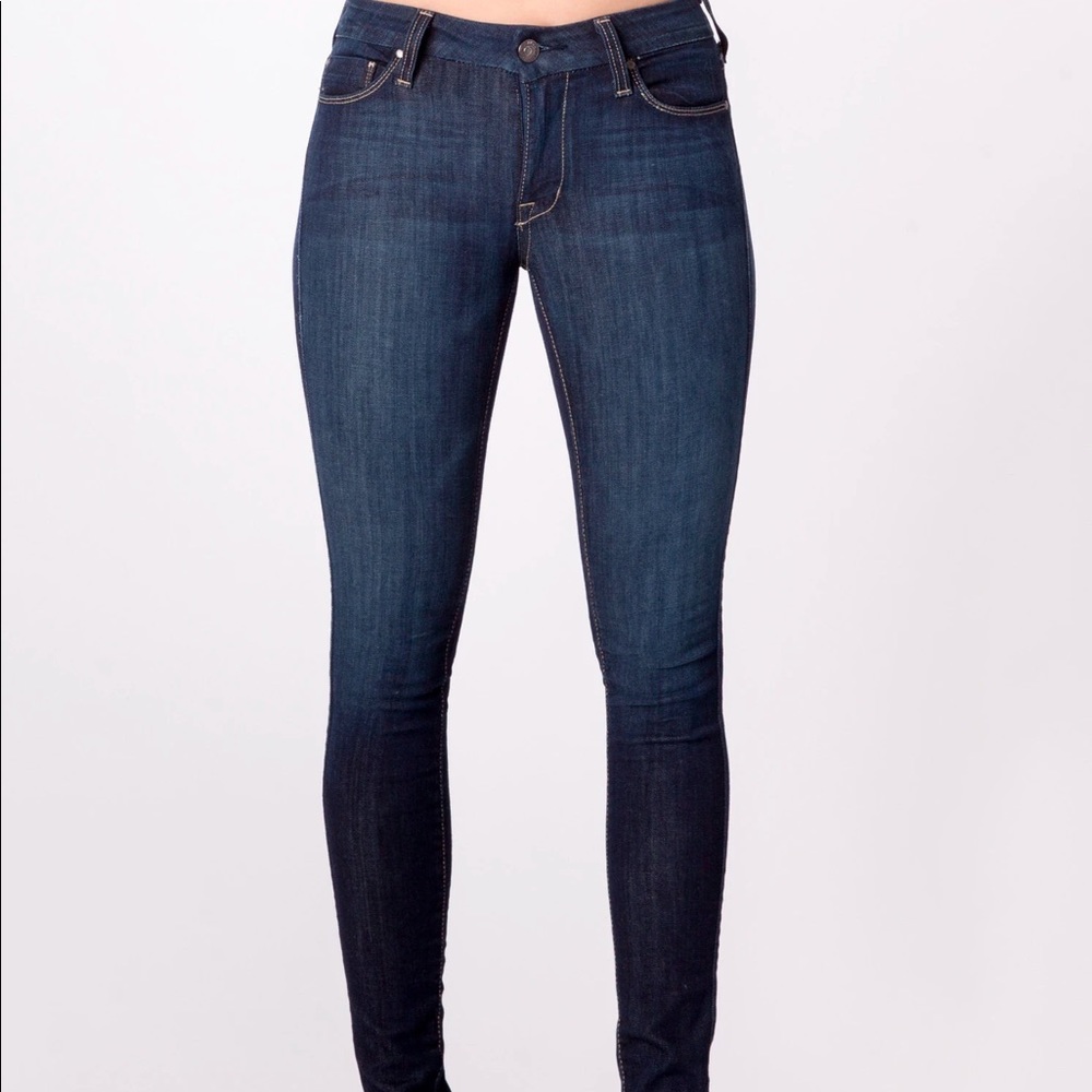 FIDELITY Ace Mid Rise Ultra Slim Skinny Jeans